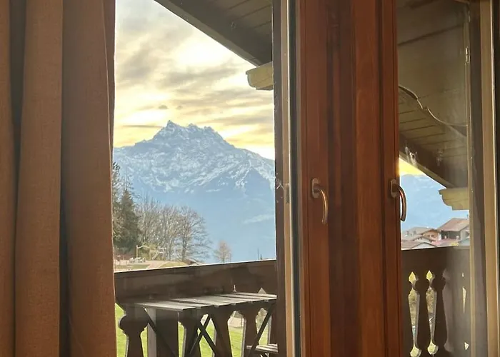 Cosy Avec Vue Appartement Ollon